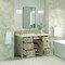 James Martin Vanities 48'' Single Vanity, Whitewashed Oak w/ 3 CM Eternal Marfil Quartz Top 424-V48-WWO-3EMR - alternate 4